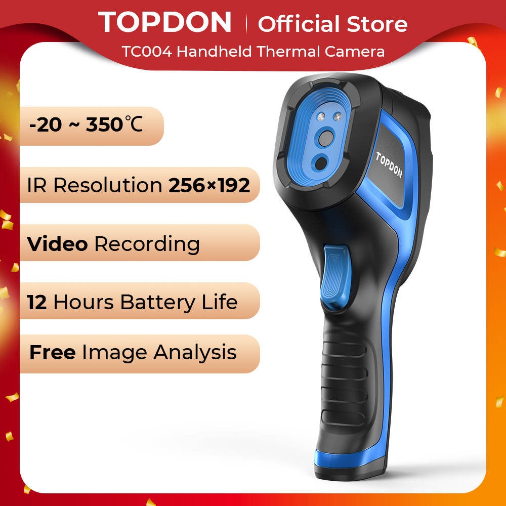 Topdon Tc001 Thermal Camera - TOPDON TC004 고해상도 정확도 휴대용 적외선