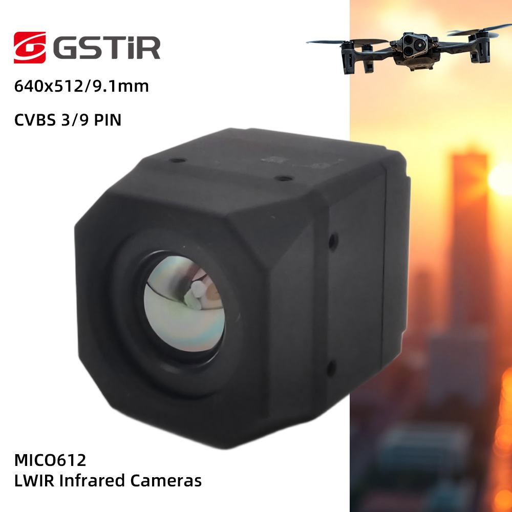 Thermal Module 640X512 Core - GSTir 프리미엄 고성능 MICO612 비냉각식 LWIR