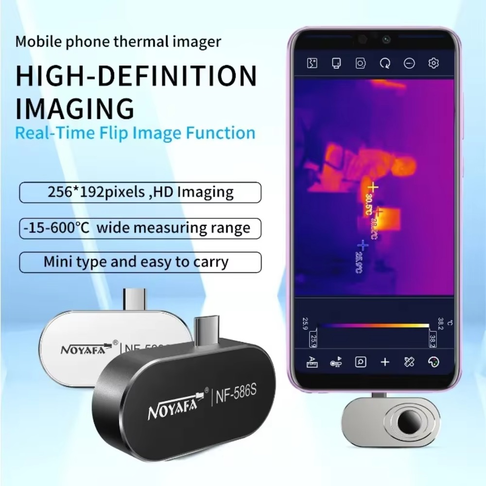 Thermal Imaging Camera 256X192 - 안드로이드용 미니 열화상 카메라 NF-583S/586S 256x192
