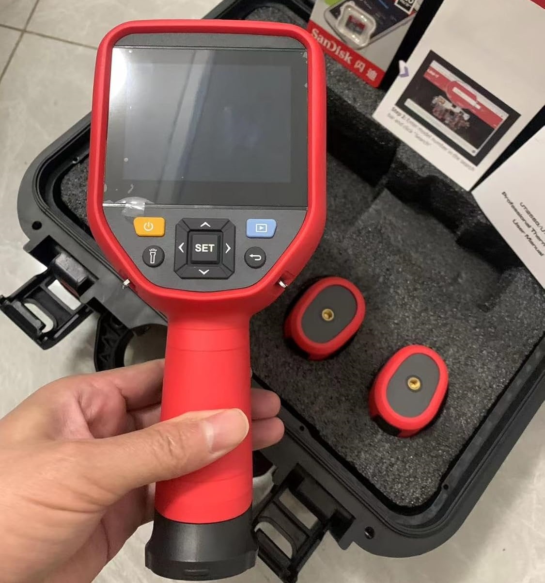 Thermal Camera Type C 384X288 - UNI-T UTi384G 전문 열화상 카메라 384x288