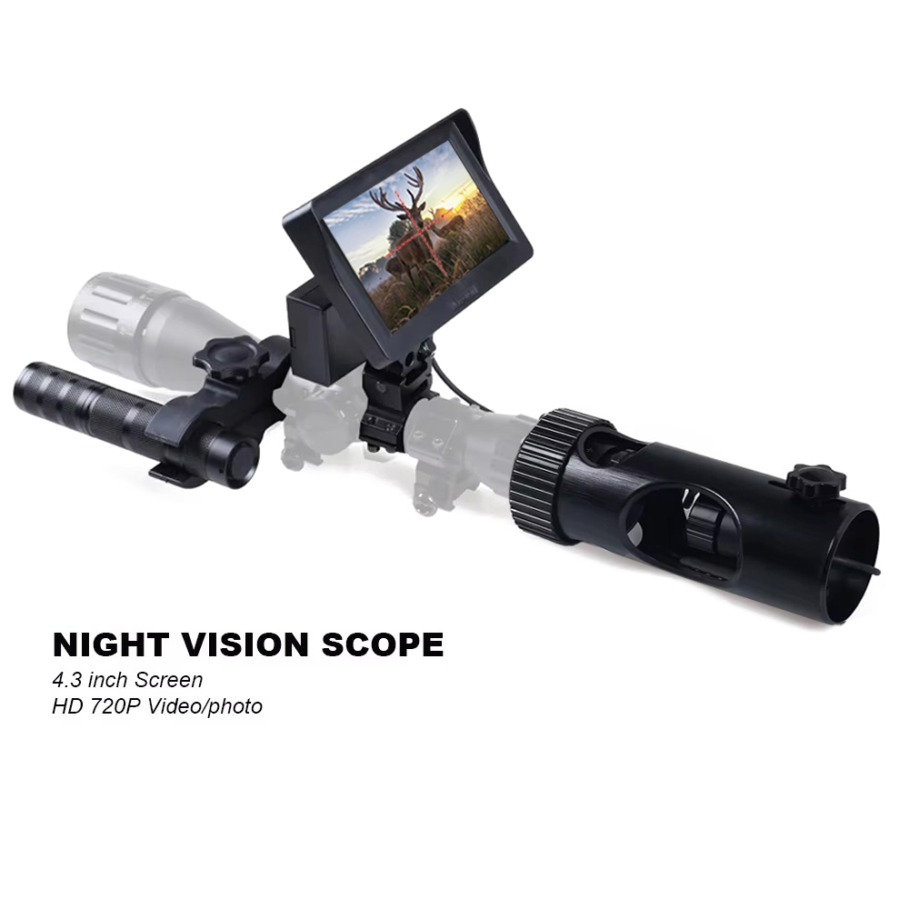 전술 야간 투시경 소총 광학 사냥 야간 투시경 LED  - Hunting Thermal Imaging Scope 리뷰 및 가격