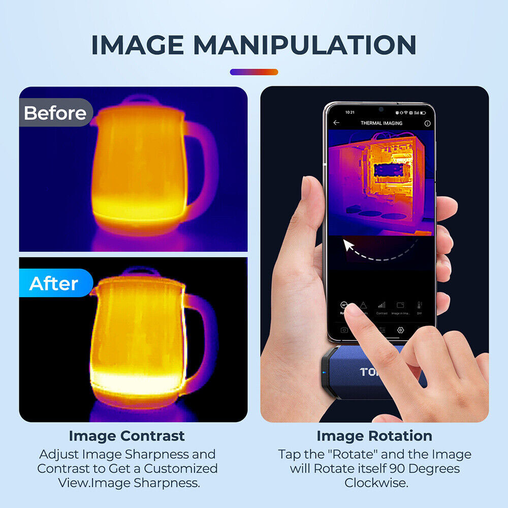 TOPDON 열화상 카메라, 256x192 IR 고해상 - Topdon Tc001 Thermal Camera 리뷰 및 가격