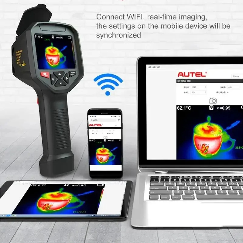HT-A10 휴대용 적외선 열화상 카메라 256 192 - Thermal Imager Pcb Repair 리뷰 및 가격
