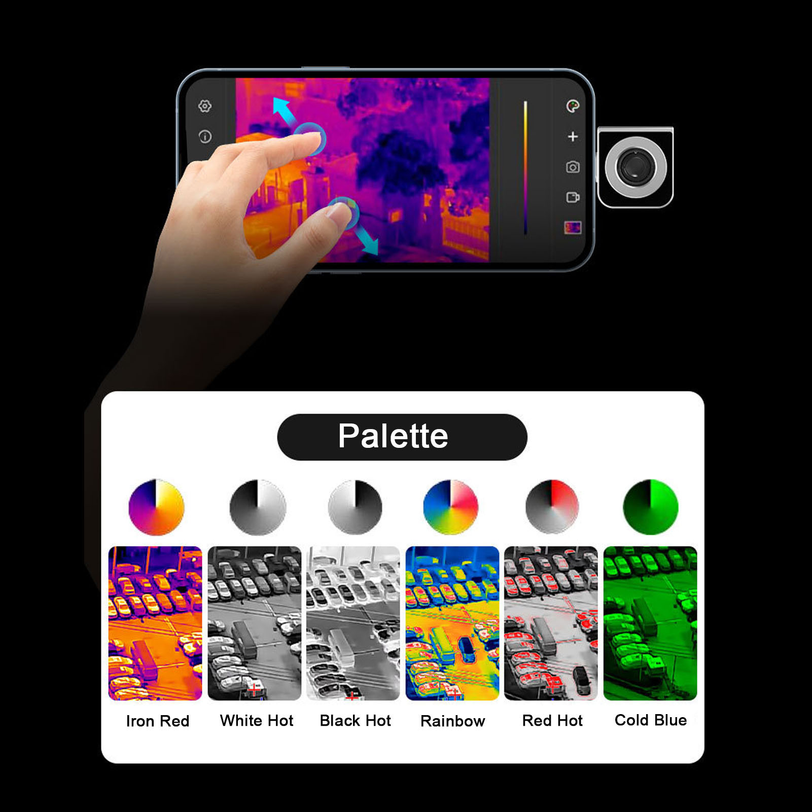 열화상 카메라 256x192 해상도 25Hz IP54  - Thermal Imaging Camera 256X192 리뷰 및 가격