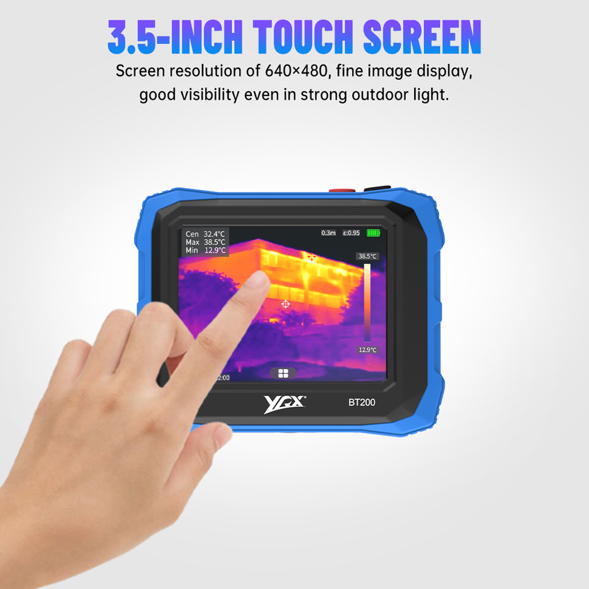 YRX BT200 평면 패널 열화상 카메라 256x19 - Thermal Imaging Camera 256X192 리뷰 및 가격