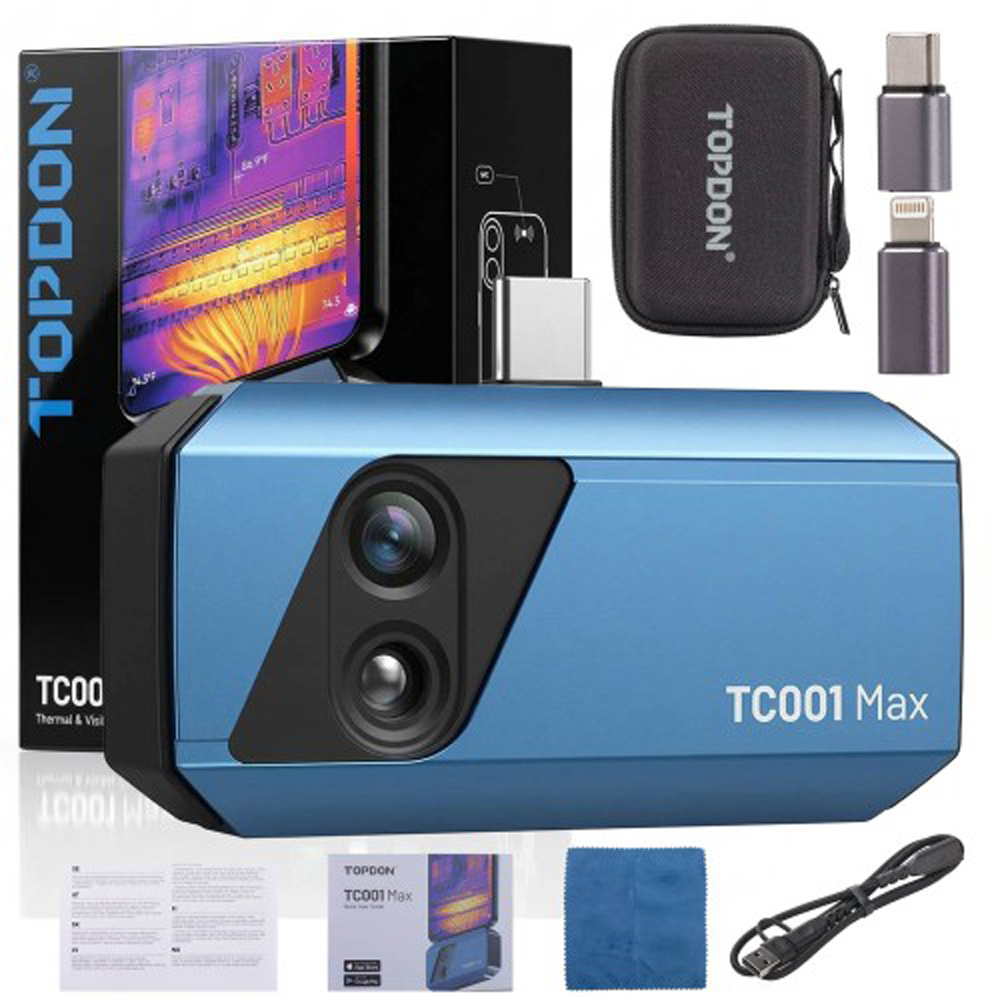 TOPDON TC001 Max 듀얼 렌즈 열화상 카메라 - Topdon Tc001 Thermal Camera 리뷰 및 가격