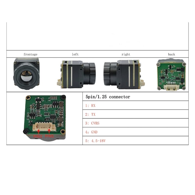 다기능 적외선 열화상 모듈 256X192 4MM 고화질 - Thermal Imaging Camera 256X192 리뷰 및 가격